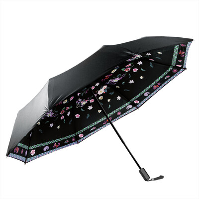 

(BANANA UMBRELLA) Black Series Двойной Детские черный зонтик УФ ВС зонтик ВС зонтик женщина зонтики окрашивали фиолетовый и банан
