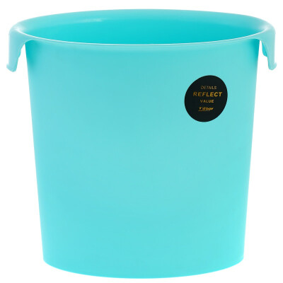 

[Jingdong supermarket] thunderbolt kid no cover round trash can TB-9702 diameter 24mm 9L blue and green random