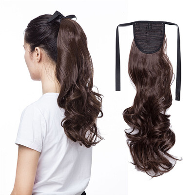 

3 Types Ponytail Extensions One Piece Claw Jaw Pony Tail Clip in Hair Extensions Curly Long Straight Soft Silky