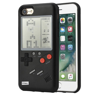 

Ninetendo Gameboy Tetris Retro Game Console Phone Case For iPhone X 6 6S 7 8 Plus Soft Protection Cover