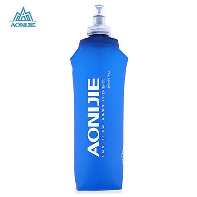 

AONIJIE 500 250ML Water Kettle Bottle for Travel Cross-Country Running Sports Camping Hiking Sports kettle Plasticity soft water