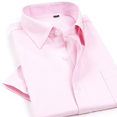 

Summer men's business casual short-sleeved shirt