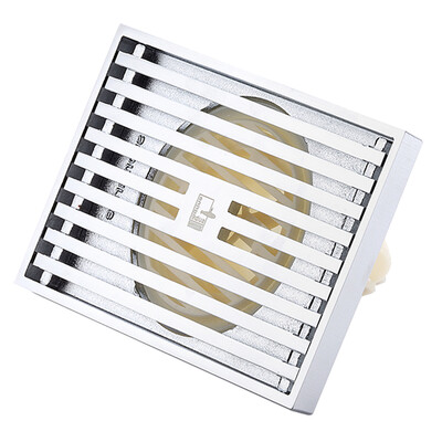 

Submarine (Submarine) TKC50-10 rectangular shower room floor drain full copper bright side