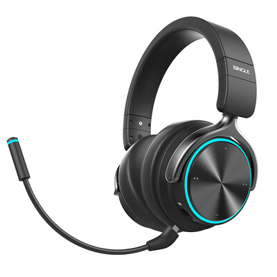 

Bingo Q3 Smart Touch Wireless Bluetooth Headset Headset Dual Microphone Noise Reduction Subwoofer Game Sports Mobile Computer Headset Jazz Black