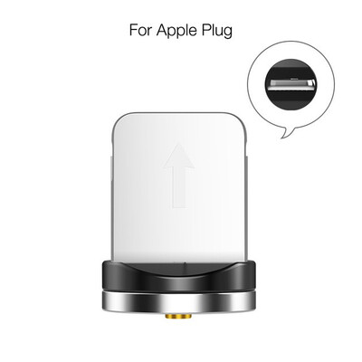 

Cafele New LED Magnetic USB Cable for iPhone Micro USB Cable USB C Magnet Charger Nylon Cabo for Samsung Xiaomi Huawei