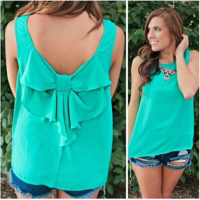 

Fashion Women Summer Vest Top Sleeveless Blouse Casual Tank Tops T-Shirt Top