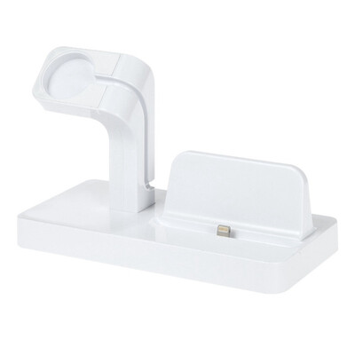

New Design 2in1 Desk Phone Charger For iPhone  Max XR  X 8 7 6s Plus Charging Docking Dock Station for apple i watch 1 2 3