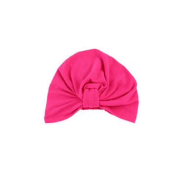 

New Cute Newborn Baby Girls Infant Toddler Comfy Bowknot Hospital Cap Beanie Hat