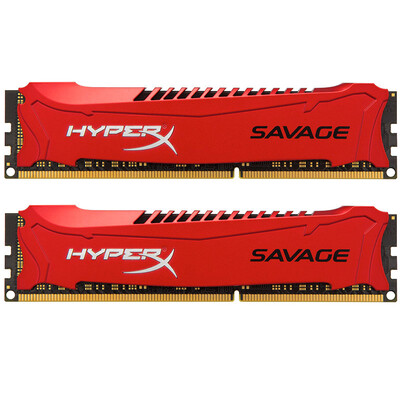 

Кингстонские (Kingston) хакеры God Savage series DDR3 2400 8GB (4GBx2) настольная память (HX324C11SRK2 / 8)