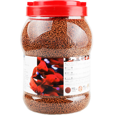 

Naughty song fish fish parrot fish feed super brightening bonus red tropical fish food map fish meal 3500ML