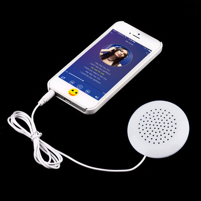 

Мини-белый 3,5 мм Подушка-динамик для MP3 MP4 плеер для iPhone для аудио CD радио