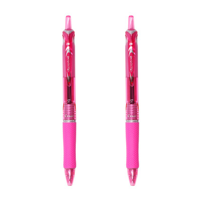 

Japan Baile PILOT press ballpoint pen cool slippery pen student office pen BPAB-15F powder bar blue core 07mm 2 sticks