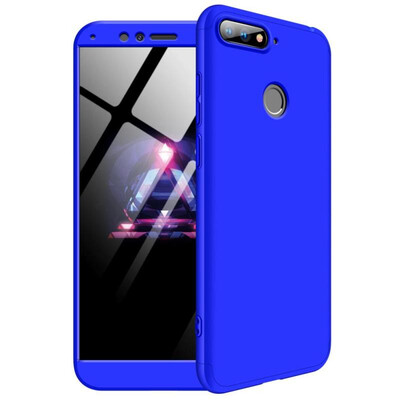 

MOONCASE Samsung J4 2018 three-section all-inclusive shield - blue