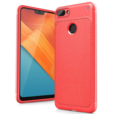 

MOONCASE Samsung Galaxy J3 2018 Gentleman Series TPU-Red
