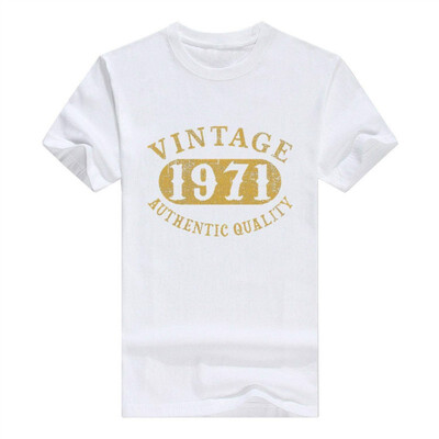 

47 Years Old 47th B-Day Birthday Gift Vintage 1971 T-Shirt