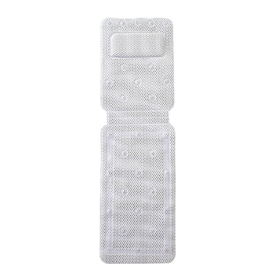 

Full Body Bath Pillow Non-Slip Bathtub Mat Luxury Cushion Supports Your Head Neck Anti-Bacterial Care&Store with Ease