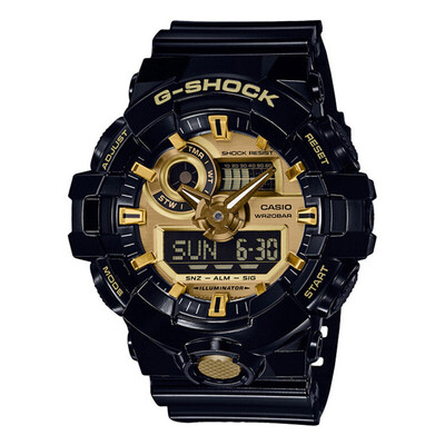 

CASIO watch G-SHOCK mens sports watch GA-710GB-1A