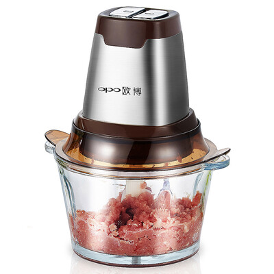 

Ou Bo OPO JR01 meat grinder large capacity meat grinder chopper machine meat grinder twist machine multifunctional household electric stainless steel mixer two stalls power chapped garlic machine