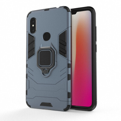 

WIERSS Ring Case Car Holder Phone Case for Xiaomi Redmi Note 6 Pro 3GB 4GB 6GB 32GB 64GB Armor Case Cover Fundas Coque Etui