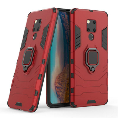 

for Huawei Mate 20 X Mate20 X 20X EVR-L29 Ring Case Car Holder Phone Case for Huawei Mate 20 Armor Case Cover Fundas Capa