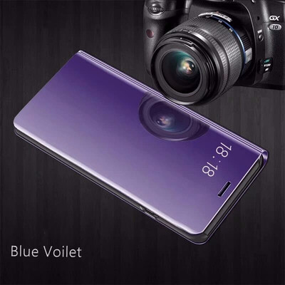 

Goowiiz Phone Case For Xiaomi Mi 5X6XA1A2 Luxury Slim Mirror Flip Shell Stand Leather Smart Cover
