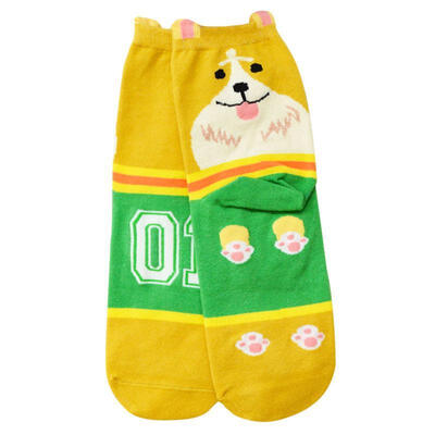 

US STOCK Women Girls Ankle High Mid-calf Socks Lady Cotton 3D Animal Short Socks