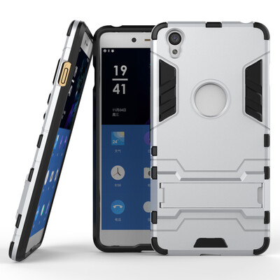 

MOONCASE смешанной kickstand тяжело PC анти - царапин + мягкий тпу внутренней защиты корпуса слим легкий 2 в 1 случае для покрытия OnePlus X