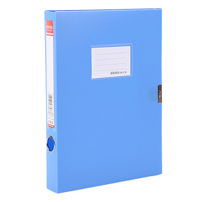 

Chenguang ( & G) ADM95061 File Box Box 3-inch single-pack blue
