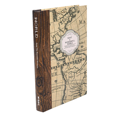 

Утро и ночь (M & G) APYM2A99 A5 Retro Intercontinental Map Hardcover Hardwalk Notebook Diary Page 112
