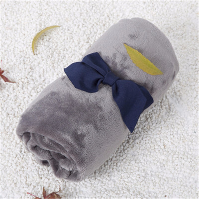 

Solid Color Velvet Small Size Blanket Soft&Skin-Kindly Warm All Season Use Flannel Blanket Office Napping Blanket 70x100cm