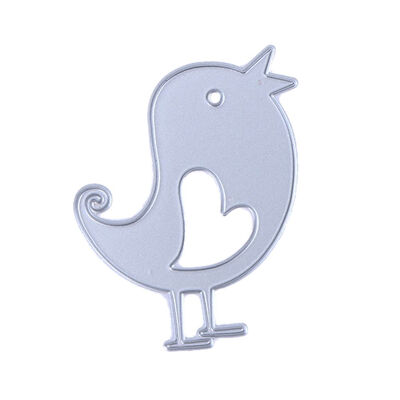 

UpperX Animal Cutting Dies Metal Hollow Nestling DIY Stencil For Walls Craft Cutting Scrapbook Die