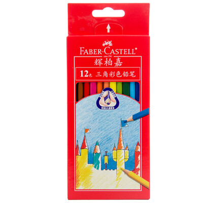

Faber-castell Масляные цветные карандаши 12 цветов Треугольные цветные цвета Карандаши 115853