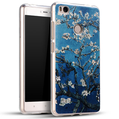

MOONCASE Xiaomi Max 3D Рельефный Облегчение Живопись Мультфильм Силиконовый чехол для телефона Xiaomi Max