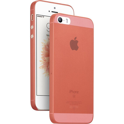 

Миллиард цветов (ESR) iPhone SE / 5s телефон оболочки / защитный рукав мобильный телефон устанавливает Apple, 5S защитная оболочка тонкой прозрачной матовое крем Carmine серии