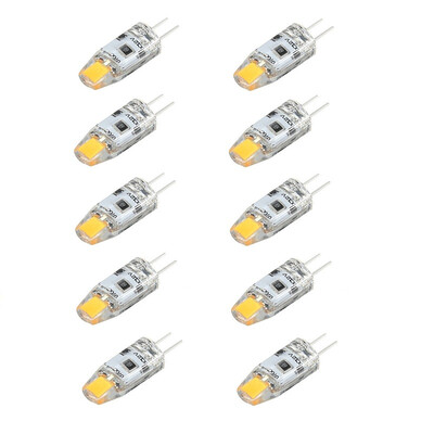 

1W G4 LED Bi-Pin Lights T 0705 1 COB 99 Lm Warm White Cold White Natural White DC 12V LED Decorative Lamp 10PCS