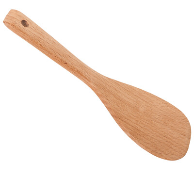 

Double gun Suncha beech wood shovel no paint no wax short handle shovel Sheng rice spoon wood rice spoon CZ3221