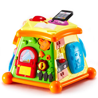 

Oubi AUBY educational toys life experience museum Kai Chi infants&young children sound&light music early education scene 463419DS