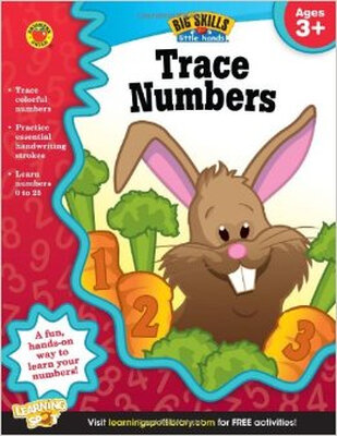 

Trace Numbers Workbook Grades Preschool - K