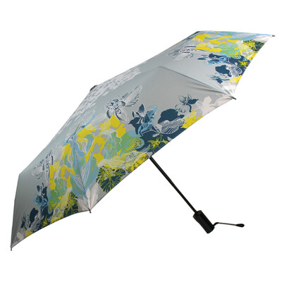

Margaret KURKI MARJA KURKI automatic selection of sensible summer sunscreen woman three fold sunny umbrella gray 9X235196