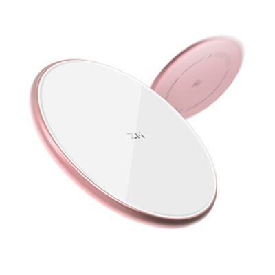 

ZMI purple rice wireless charger fast charge containing 18W fast charge head Apple 8 8P X support 75W fast charge millet MIX2S Samsung S8 9note8 support ordinary charge&discharge white
