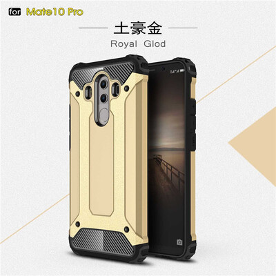 

Fivice Huawei Mate 10 Pro case Luxury Silicone Diamond Armor PC Hard Shell Phone Case