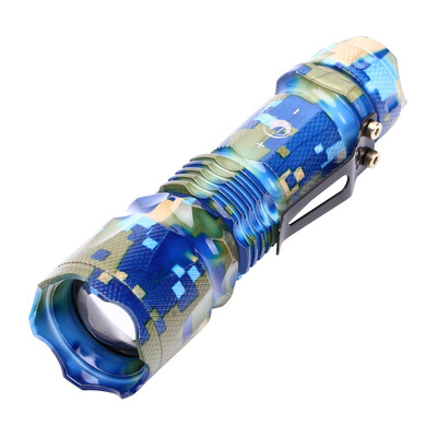 

UKing Xpe Q5 600LM 3 Mode Telescopic Zoomable Flashlight Torch