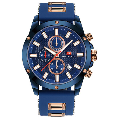 

Romacci MINI FOCUS Fashion Luminous Quartz Man Watch Water-Proof Silicone Band Men Casual Wristwatch Chrono Sports Style Masculino