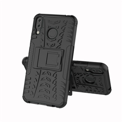 

Fivice Asus Zenfone5ZZS620KLZE620KL Case TPU anti-fall tire pattern back clip bracket phone case