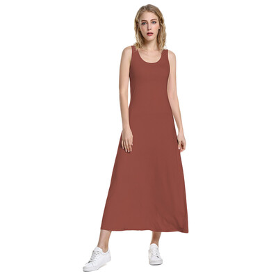 

Round Neck Vest Dress