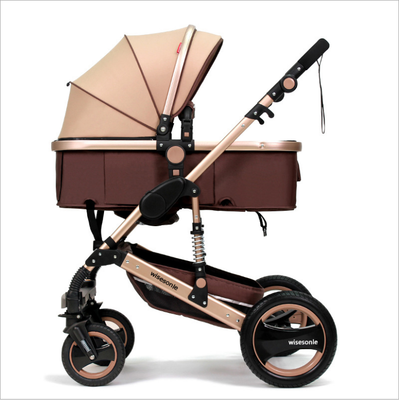 

High landscape baby strollers aluminum alloy super light can be used to sit&lie down to avoid shock Two-way rolling strollers
