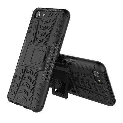 

Fivice OPPO A83A1 Case TPU anti-fall tire pattern back clip bracket phone case