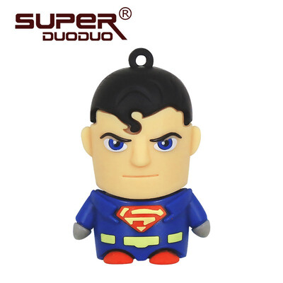 

Superhero SupermanBatmanCaptain AmericaSpiderman pendrive 4GB 8GB 16GB cheap Usb flash drive 32GB 64GB cartoon pen drive