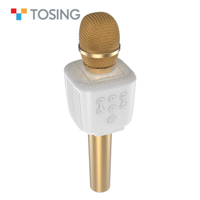 

TOSING 015 New Wireless Blue tooth Karaoke Handheld Microphone USB KTV Player Bluetooth Mic Speaker Record Music Microphones