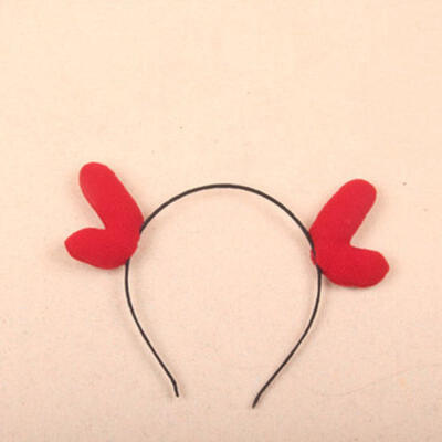 

Xmas Deer Horns Hair Band Headband Goth Cosplay Accessories Headdress Christmas